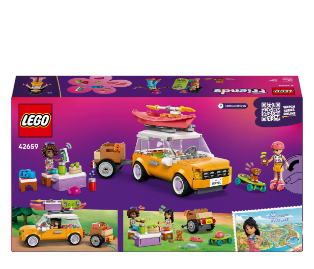 LEGO Friends 42659 Samochodowa wycieczka przyjaciółek - 1331626 - zdjęcie 5